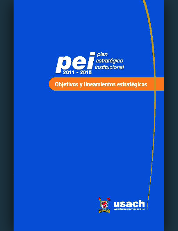 Plan Estratégico Institucional 2011-2015